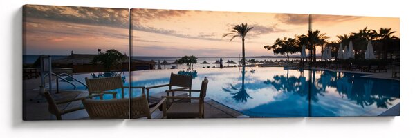 Obraz - Resort u moře (170x50 cm)