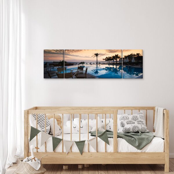 Obraz - Resort u moře (170x50 cm)