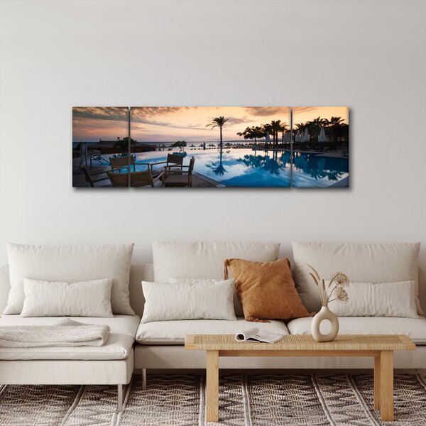 Obraz - Resort u moře (170x50 cm)