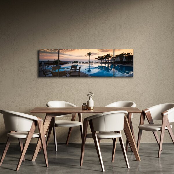 Obraz - Resort u moře (170x50 cm)