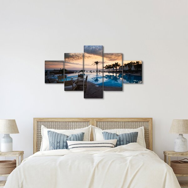 Obraz - Resort u moře (125x70 cm)