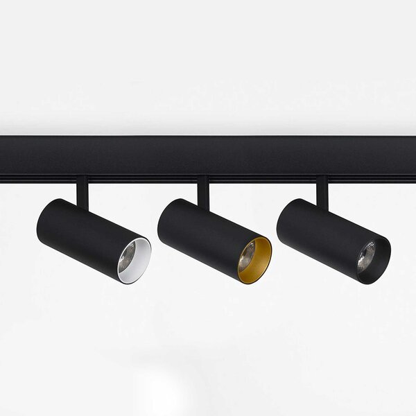 Internova Sottile LED svítidlo pro 48V lištu černé ⌀40mm - 13WČerná2700K