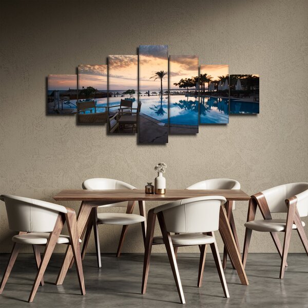 Obraz - Resort u moře (210x100 cm)