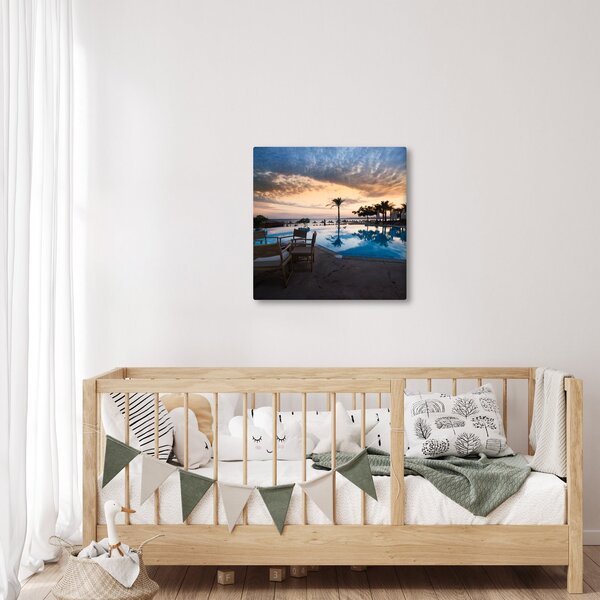 Obraz - Resort u moře (30x30 cm)