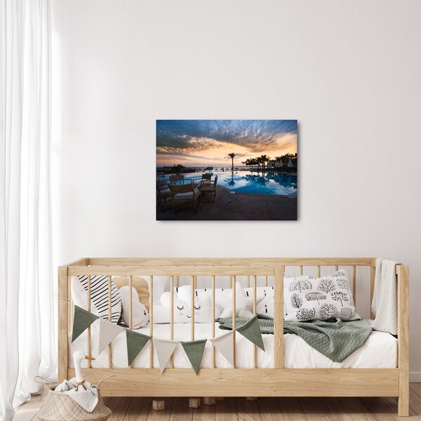 Obraz - Resort u moře (70x50 cm)