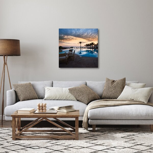 Obraz - Resort u moře (30x30 cm)