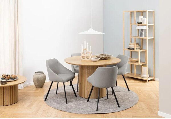 Actona Kulatý jídelní stůl Yale 120 cm dub divoký