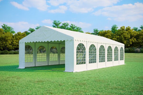 Párty stan 6x12m Max+ 2,6m - ohnivzdorný barva Bílá