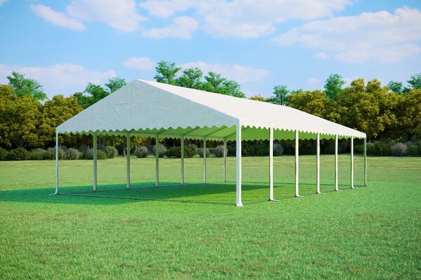 Párty stan 8x12 m Max+ 2,6m - ohnivzdorný barva Bílá