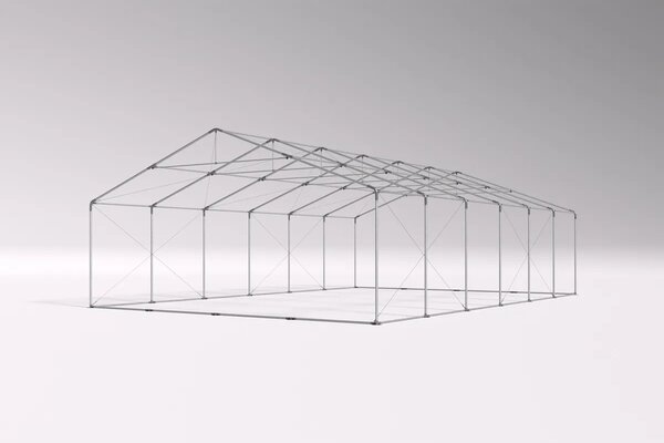 Párty stan 8x12 m Max+ 2,6m - ohnivzdorný barva Bílá