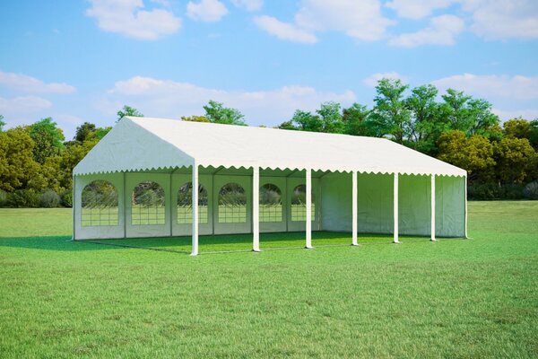 Párty stan 8x12 m Max+ 2,6m - ohnivzdorný barva Bílá