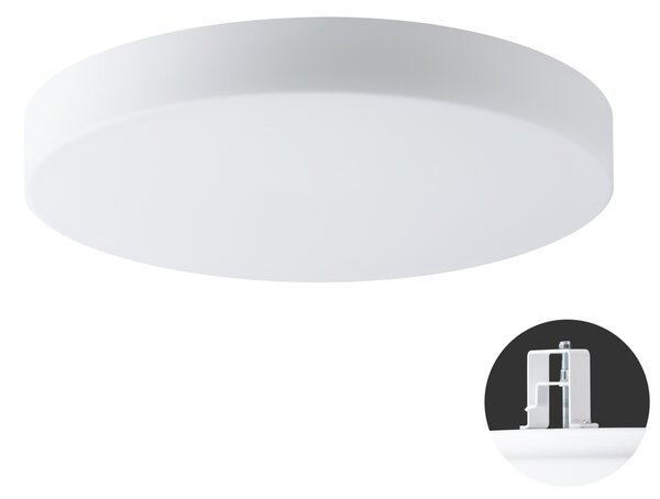 OS ELS71681 ELSA V16 stropní/nástěnné skleněné polovestavné svítidlo bílá IP44 3x25W E27 - OSMONT