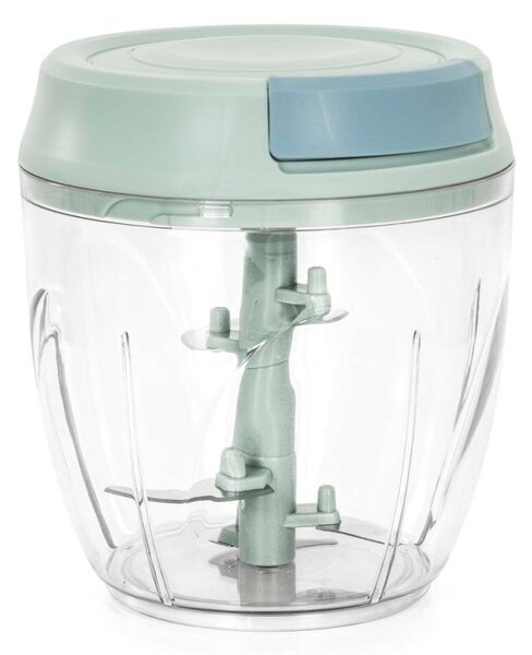Ruční sekáček na zeleninu 900 ml 5 nožů SPRINGOS KI0230 zelený