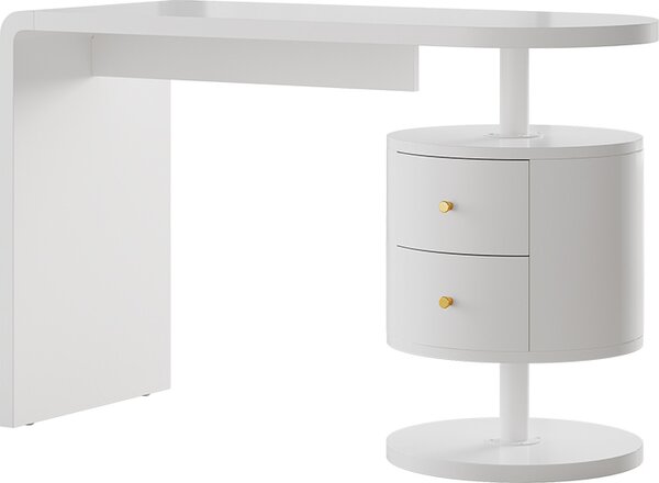 Toaletní stolek Vicco Lara Bílá 120 cm se 2 zásuvkami, Model 41560