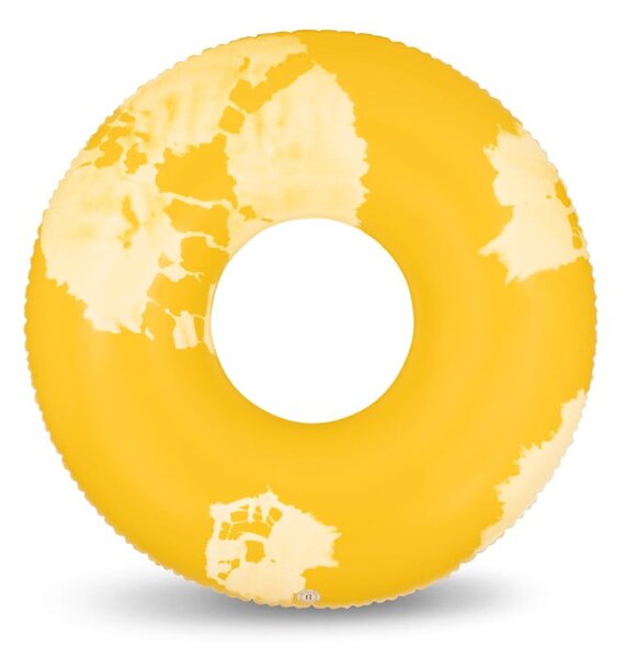 Žlutý nafukovací kruh The Nice Fleet Goa, ø 120 cm