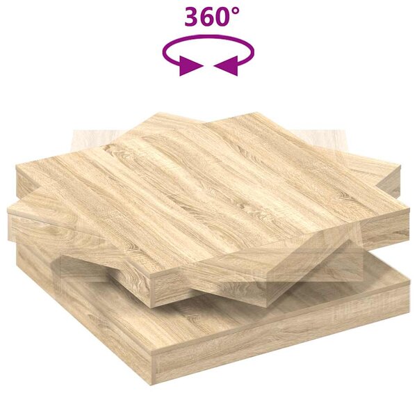 Konferenční stolek otočný o 360º dub sonoma 90x90x34,5 cm 3321353