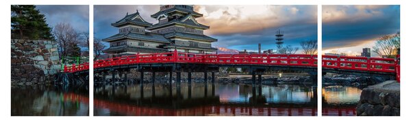 Obraz - Japonsko (170x50 cm)