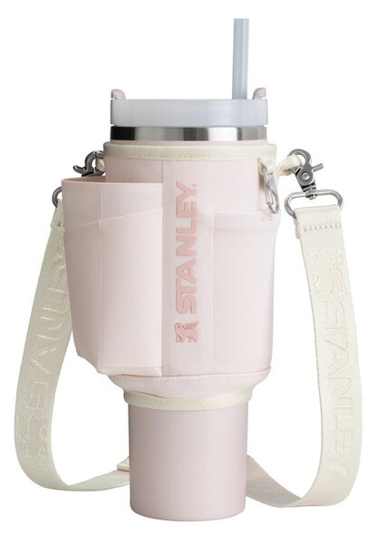 Nosička na termosku All-Day Quencher Carry-All Rose Quartz – Stanley