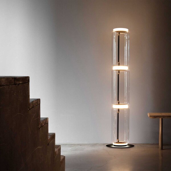 Flos Noctambule LED stojací skleněné svítidlo 3500mm