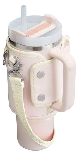 Nosička na termosku All-Day Quencher Carry-All Rose Quartz – Stanley