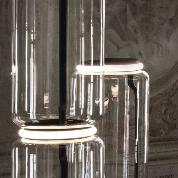 Flos Noctambule LED stojací skleněné svítidlo 3500mm