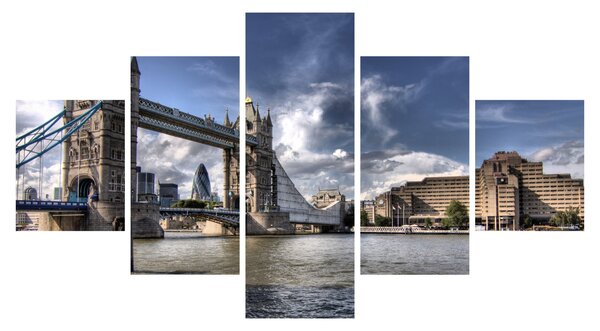 Obraz - Tower Bridge v Londýně (125x70 cm)