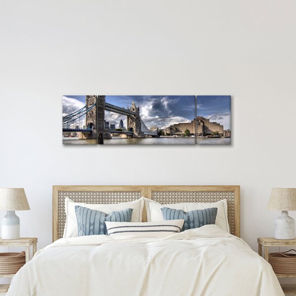 Obraz - Tower Bridge v Londýně (170x50 cm)