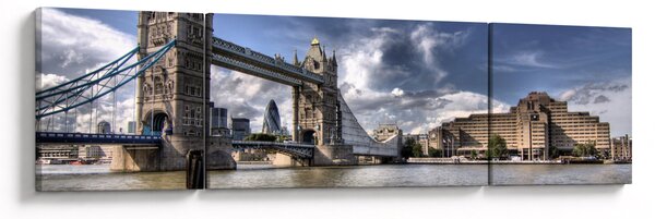 Obraz - Tower Bridge v Londýně (170x50 cm)