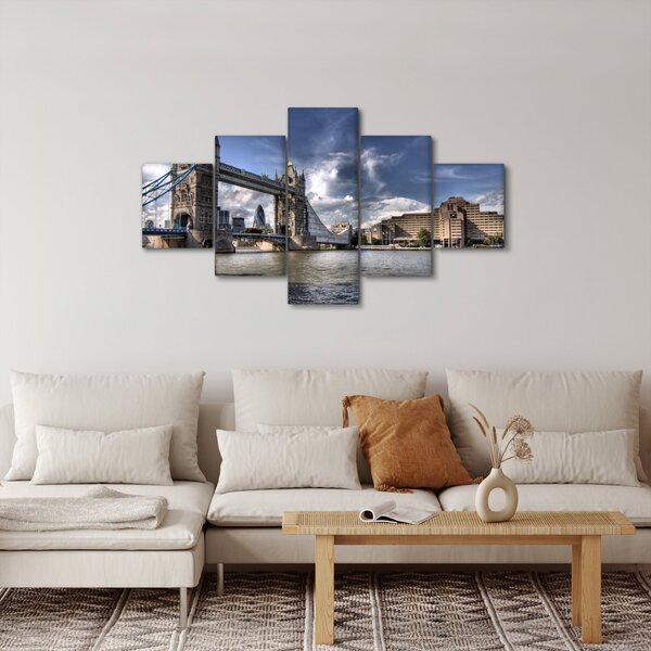 Obraz - Tower Bridge v Londýně (125x70 cm)
