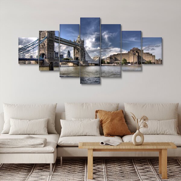 Obraz - Tower Bridge v Londýně (210x100 cm)