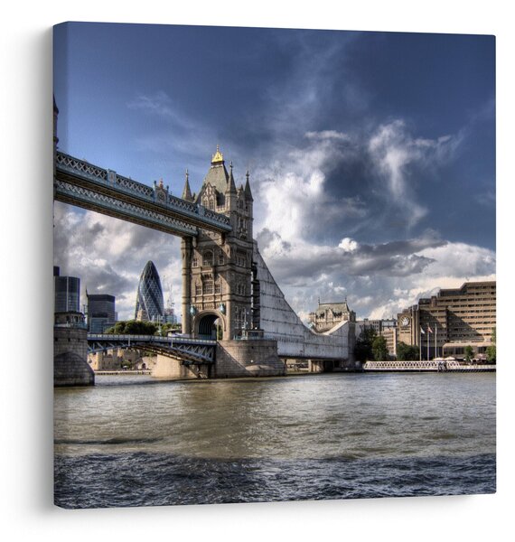 Obraz - Tower Bridge v Londýně (30x30 cm)