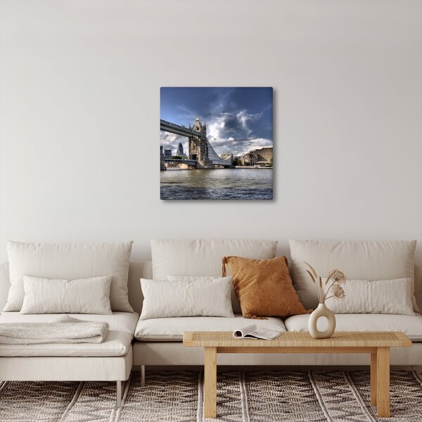 Obraz - Tower Bridge v Londýně (30x30 cm)