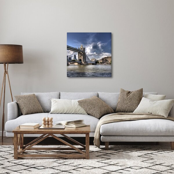 Obraz - Tower Bridge v Londýně (30x30 cm)
