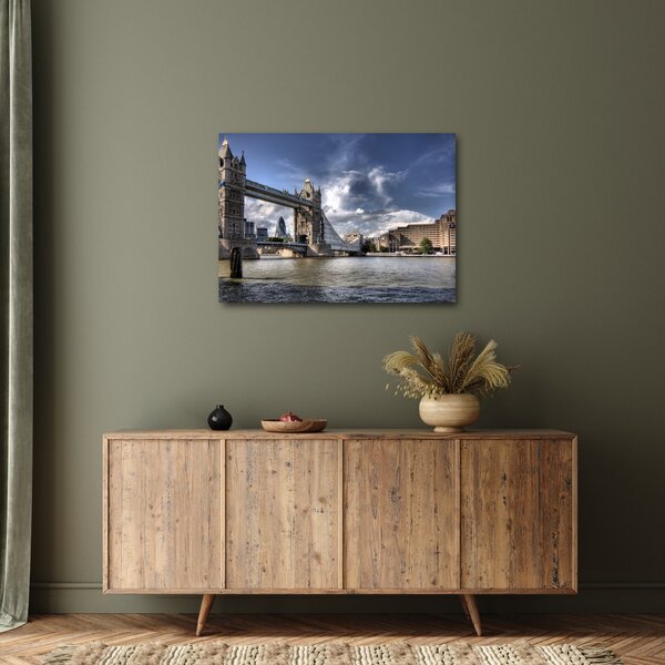 Obraz - Tower Bridge v Londýně (70x50 cm)