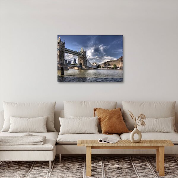 Obraz - Tower Bridge v Londýně (70x50 cm)
