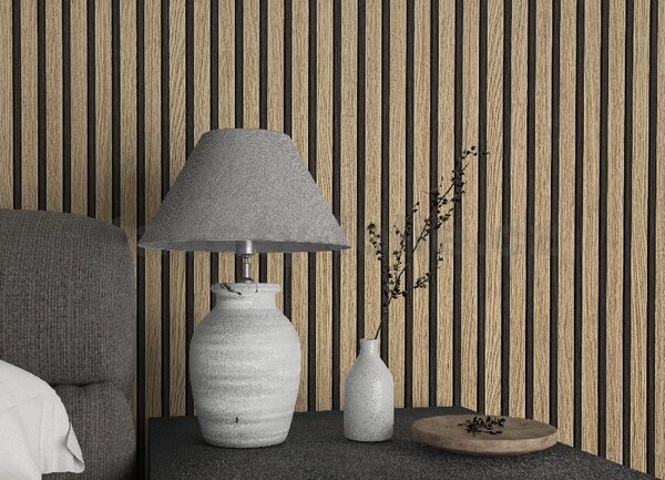 Vliesové tapety na zeď Botanica 33960, rozměr 10,05 m x 0,53 m, obkladové panely dub, MARBURG