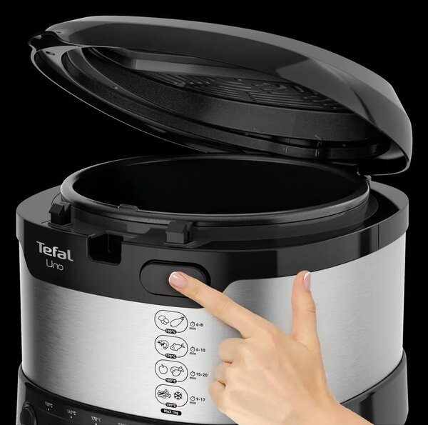 Fry Uno Fritéza, černá/nerez TEFAL FF215D30