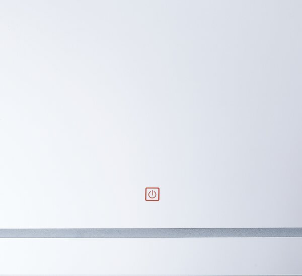 LED koupelnové zrcadlo WASSY 80 cm 60 cm Stříbrná