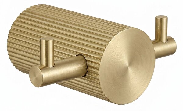 Koupelnový háček 64104A SOLO Brush Gold