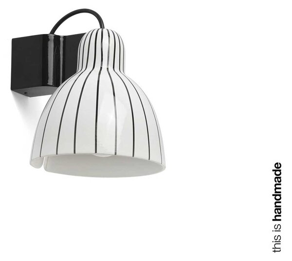 Faro Venice E27 nástěnné keramické svítidlo Pruhovaná