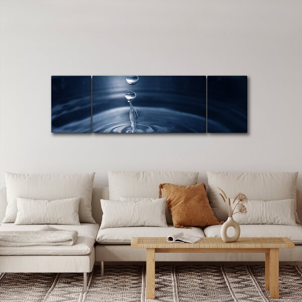 Obraz - Kapky (170x50 cm)
