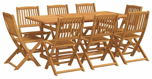 9dílný zahradní jídelní set 180x90x75 cm masivní akáciové dřevo 3321531