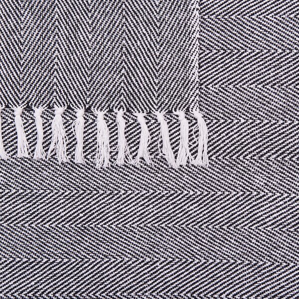 Deka TANGIER Bavlna 130 x 160 cm Černá