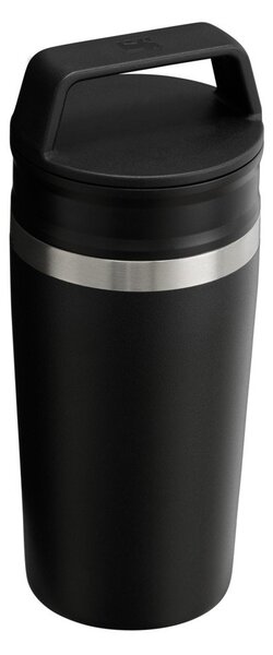 Černý termo hrnek z nerezové oceli 350 ml Café-To-Go Travel Mug Black 2.0 – Stanley