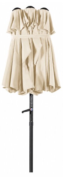Linder Exclusiv Zahradní slunečník 300x150x220 cm Béžový