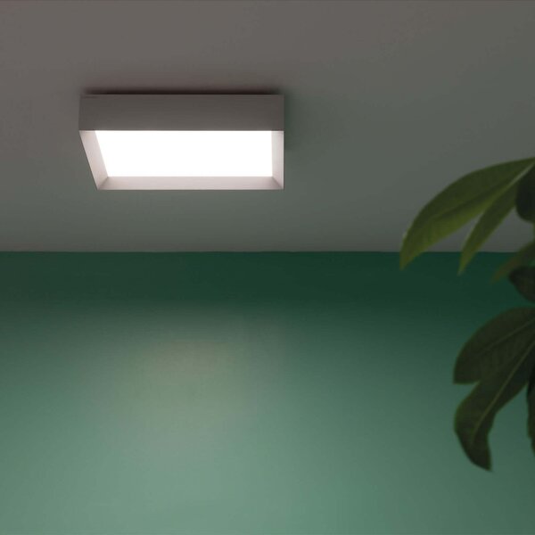 Lombardo Flo Q LED Čtvercové Svítidlo Přisazené IP20 IK06 300mm2700KZlatá