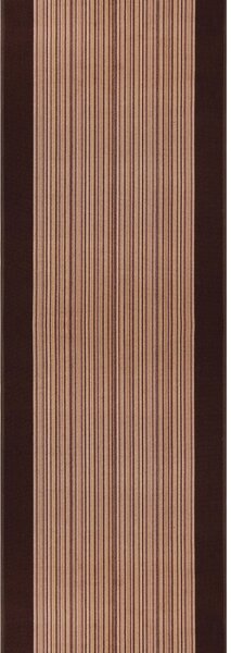 Associated Weavers, Protiskluzový běhoun na míru Carnaby 41, šíře 67 cm, hnědá, chodba / předsíň