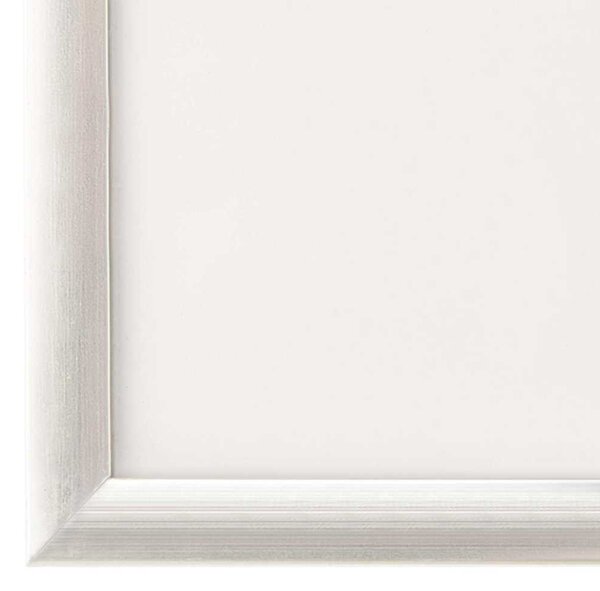 Fotorámečky koláž 5 ks na zeď nebo stůl stříbrné 70 x 90 cm MDF 332195