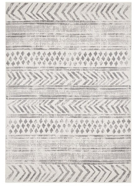 Hanse Home, Kusový koberec Twin Supreme 103862 Biri Grey/Cream – na ven i na doma, 80x150, šedá, chodba / předsíň