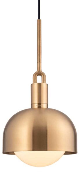 Buster & Punch Forked Globe Shade E27 závěsné svítidlo MosazOpálová⌀250mm